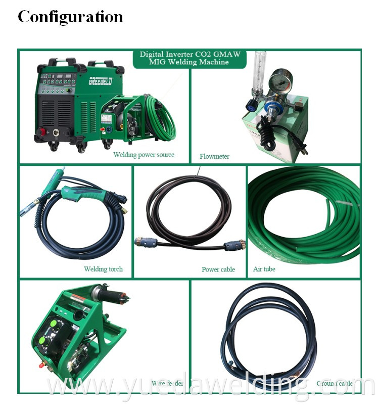 Yueda MIG270Y MIG MAG Welder Welding Machine Factory Price